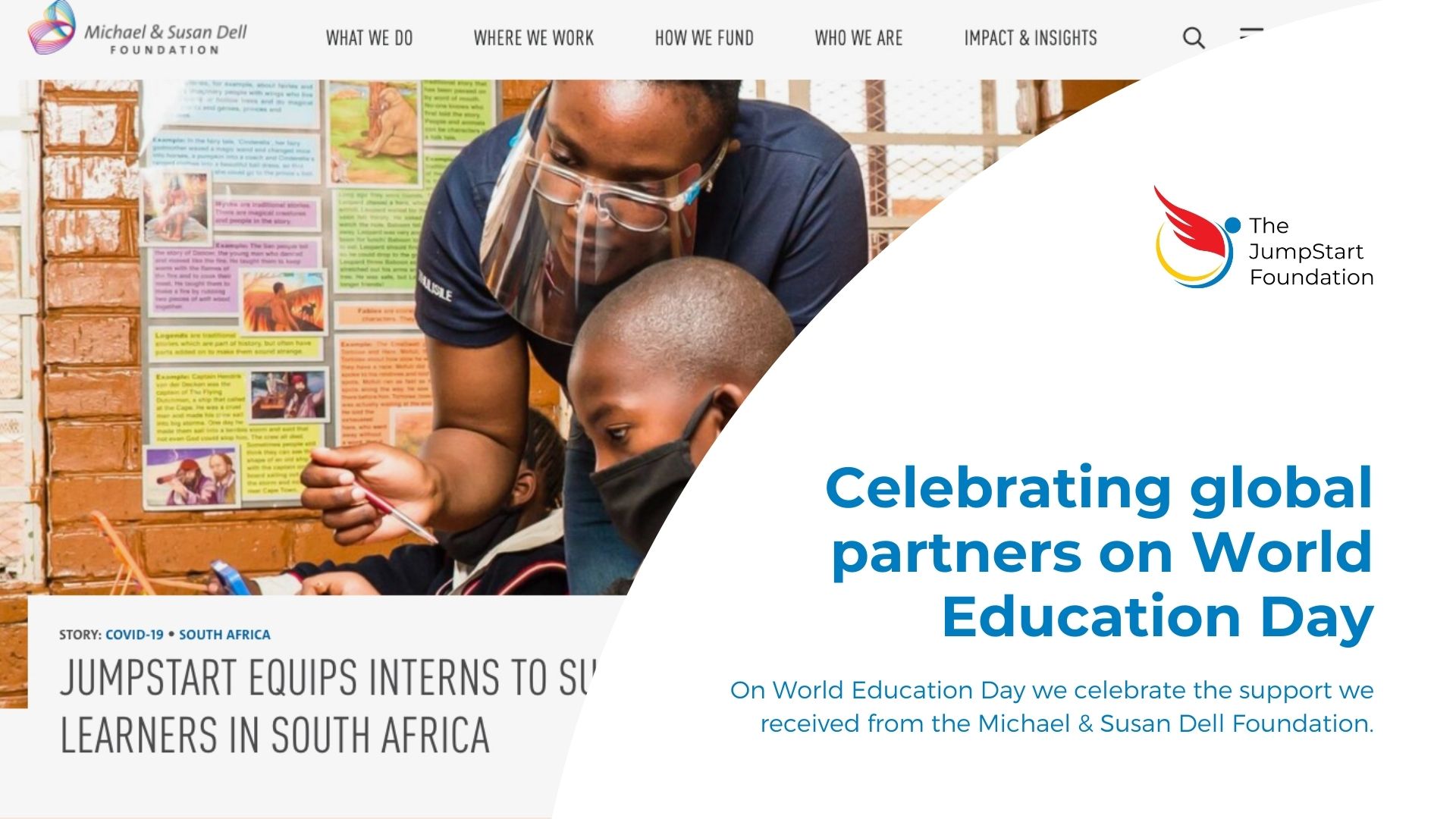 Celebrating global partners on World Education Day