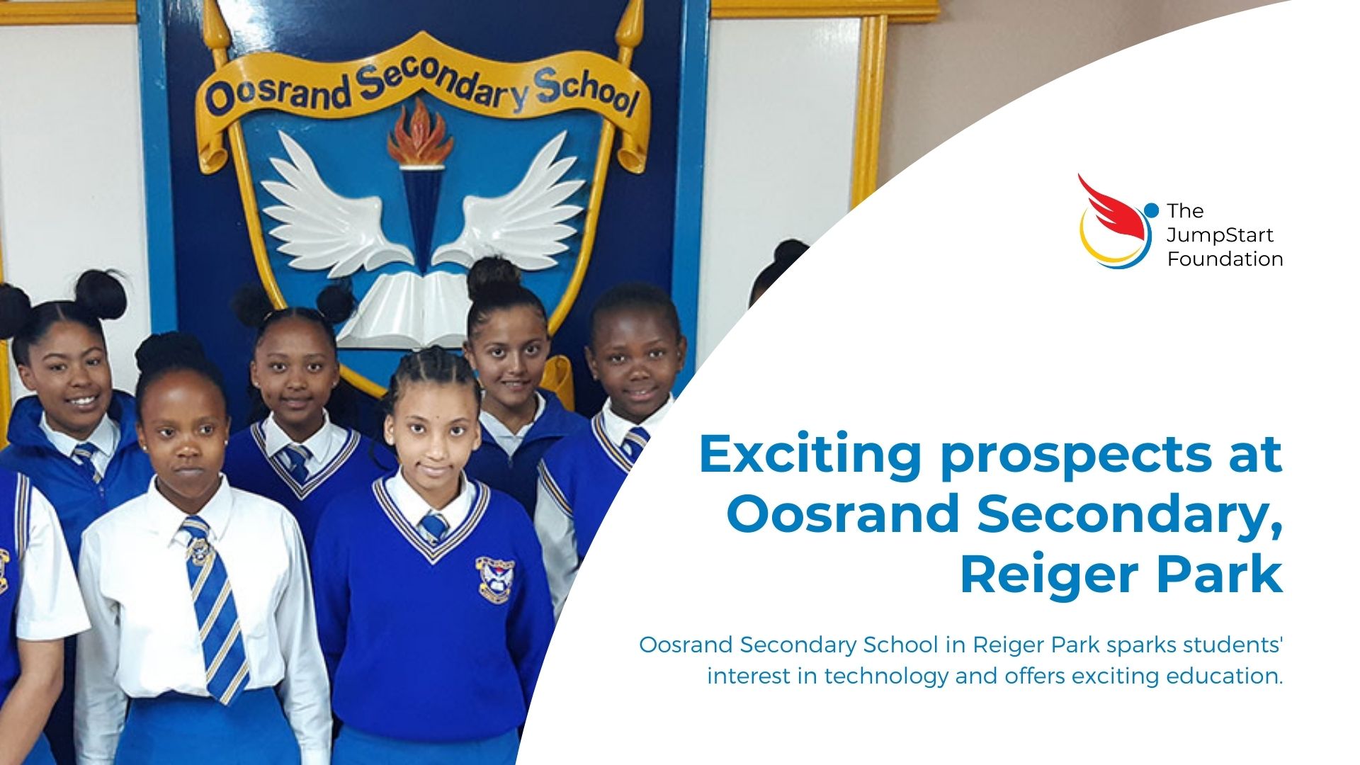 Exciting prospects at Oosrand Secondary, Reiger Park