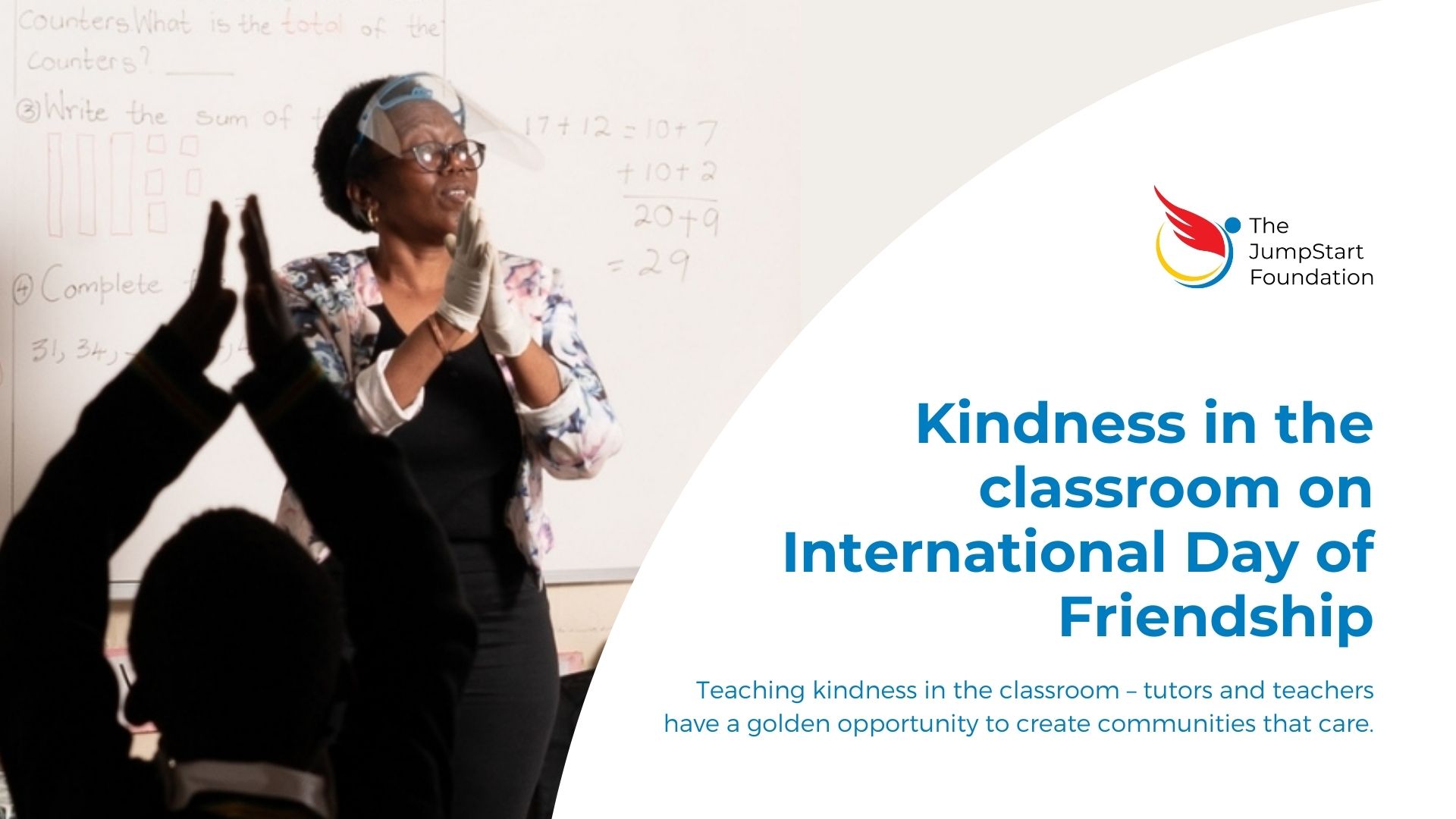 Kindness in the classroom on International Day of Friendship