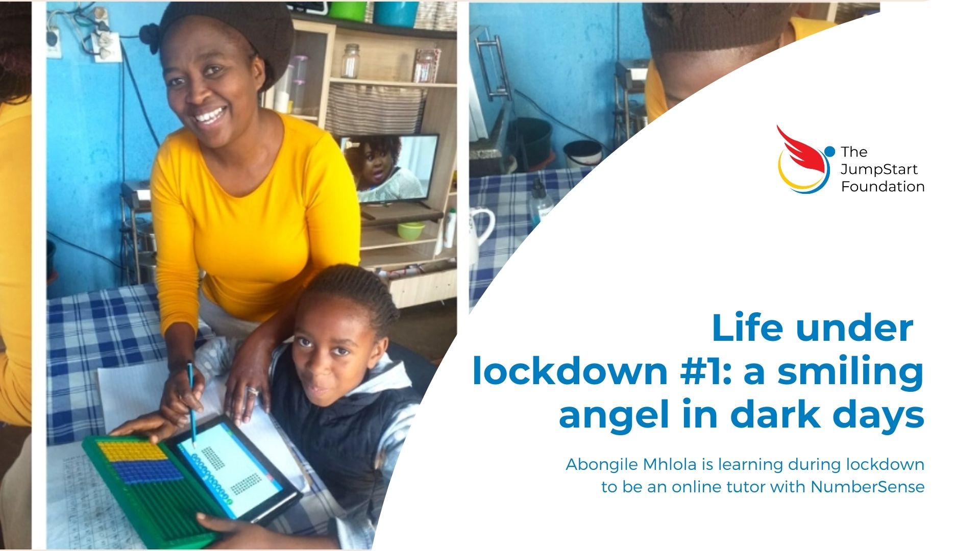 Life under lockdown #1: a smiling angel in dark days