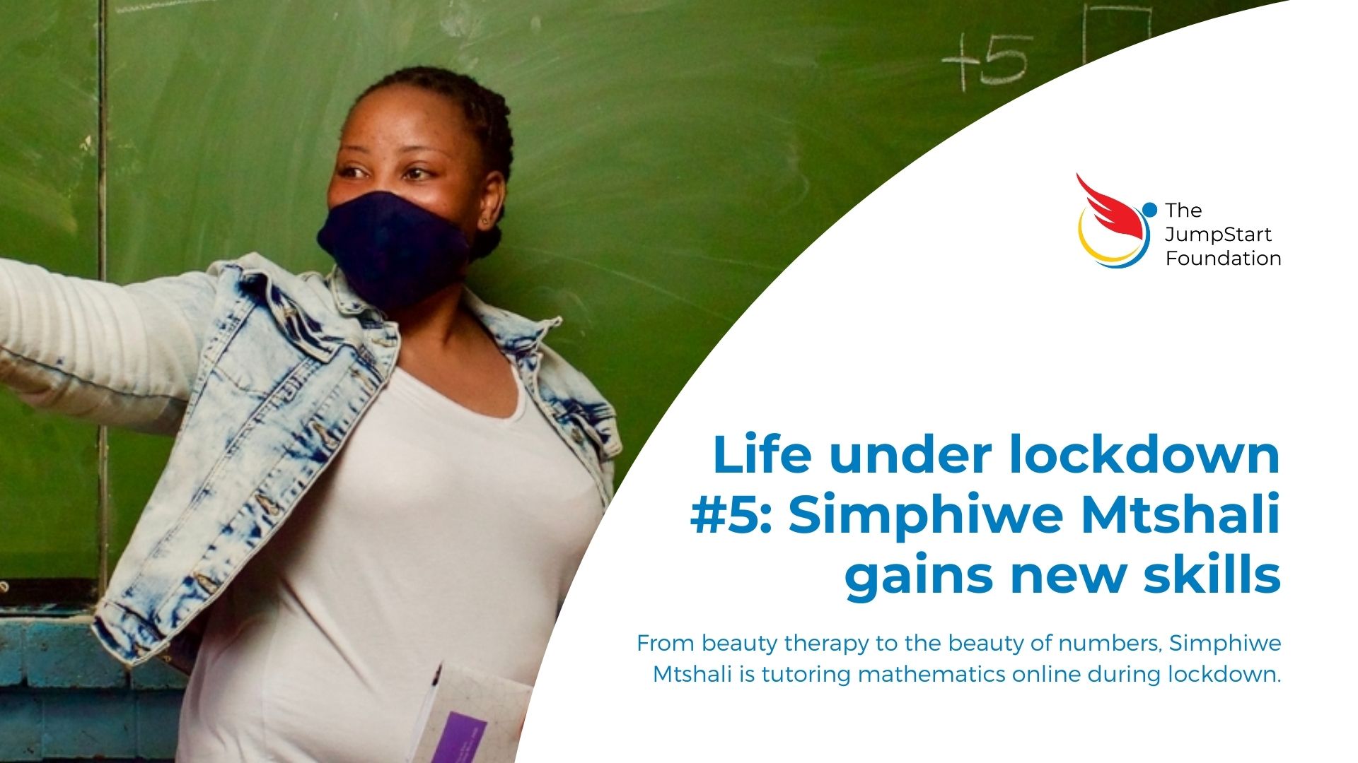 Life under lockdown #5: Simphiwe Mtshali gains new skills