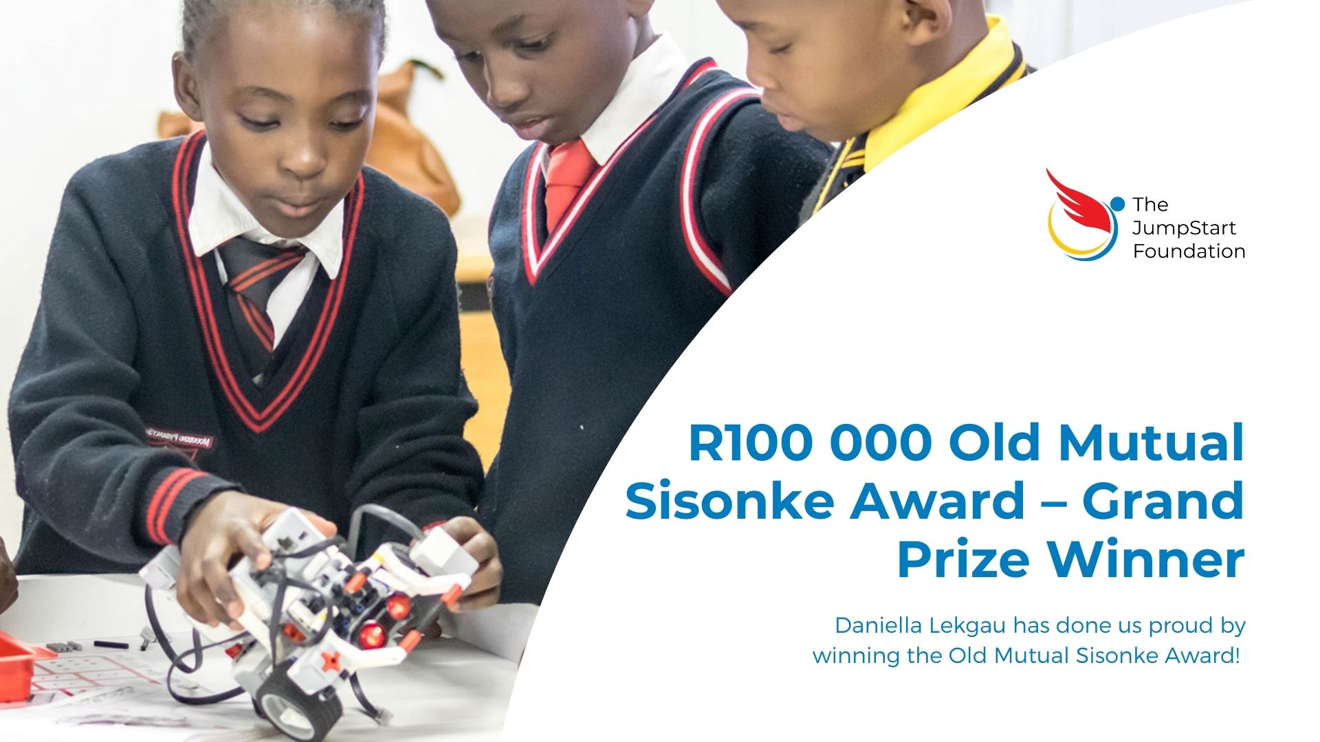 R100 000 Old Mutual Sisonke Award - Grand Prize Winner