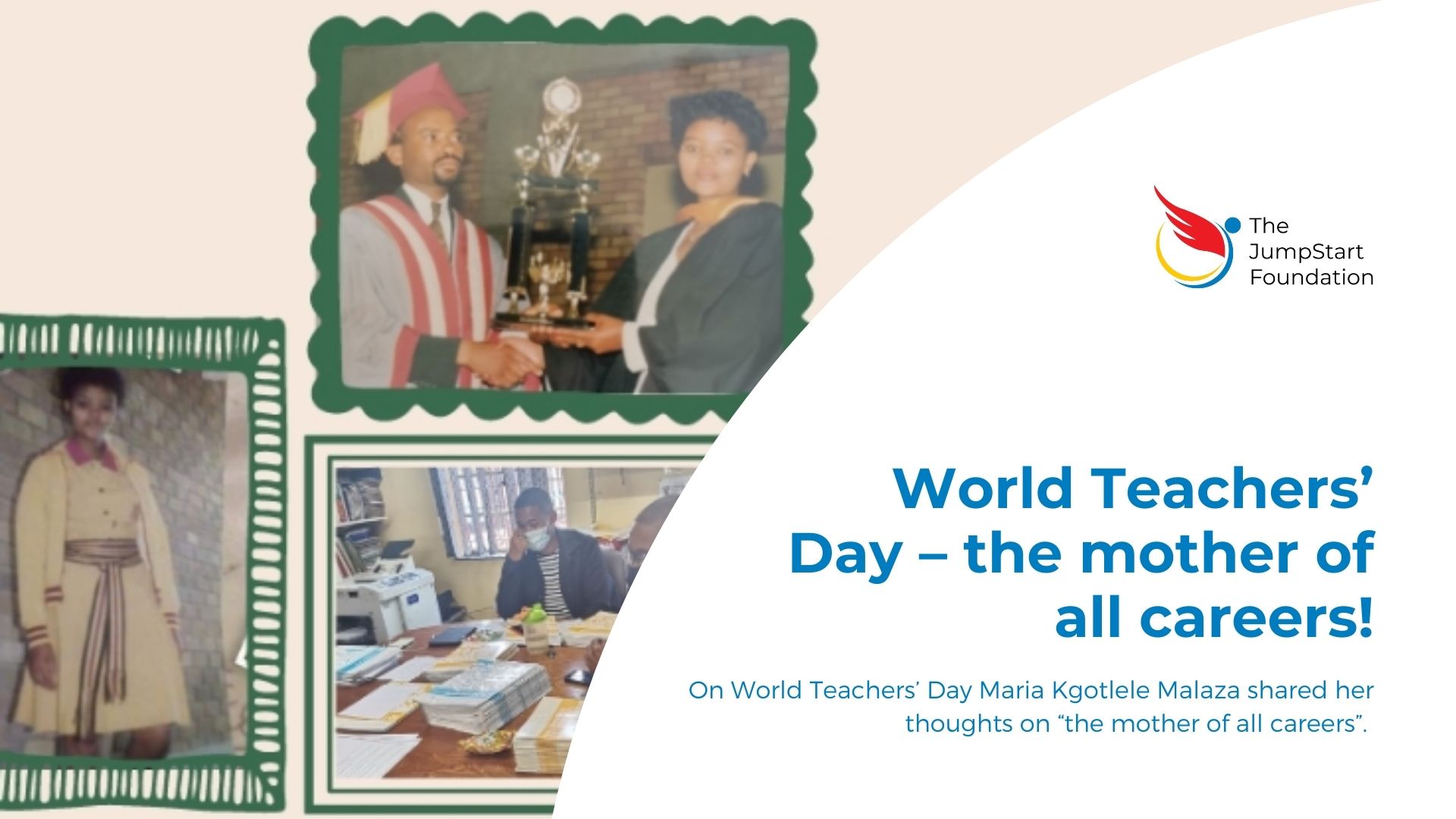 World Teachers' Day - the mother of all careers!
